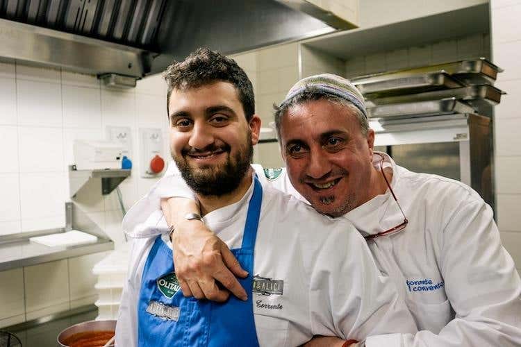 Da sinistra: Pasquale e Gaetano Torrente