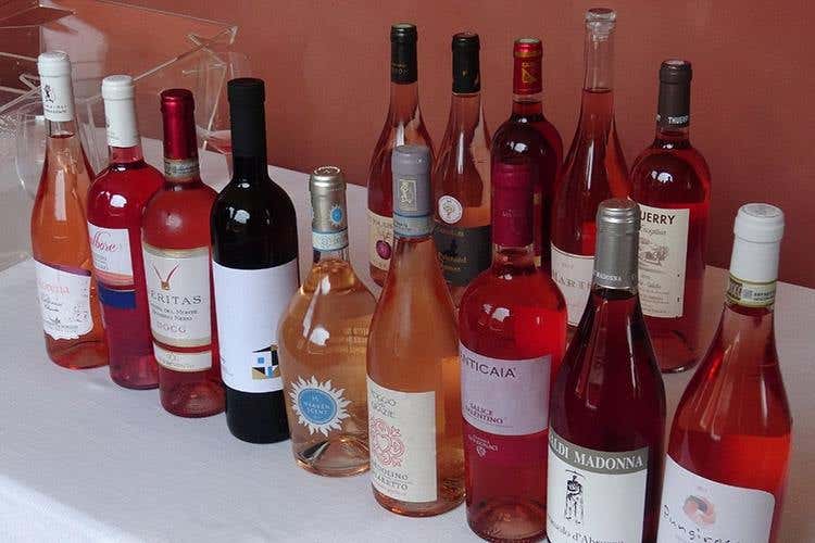 I 10 rosati italiani e i 5 francesi degustati durante la masterclass (Dal lago di Garda al mondo intero 
Un altro passo per dare dignità ai rosati)