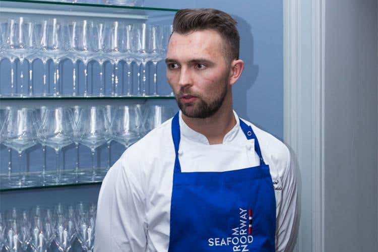 Øyvind Bøe Dalelv, sous-chef al ristorante Statholdergården di Oslo, 1 stella Michelin