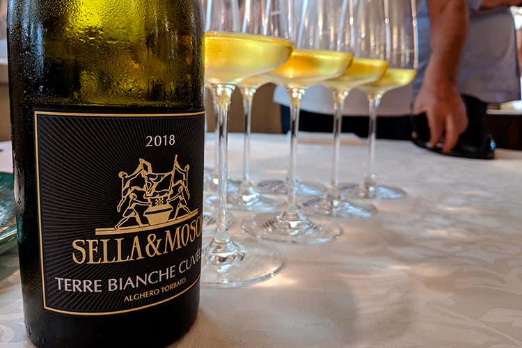 Sella & Mosca Terre Bianche Cuvée (Dal Torbato all'Anghelu Ruju 
Sella e Mosca, 120 anni dopo...)