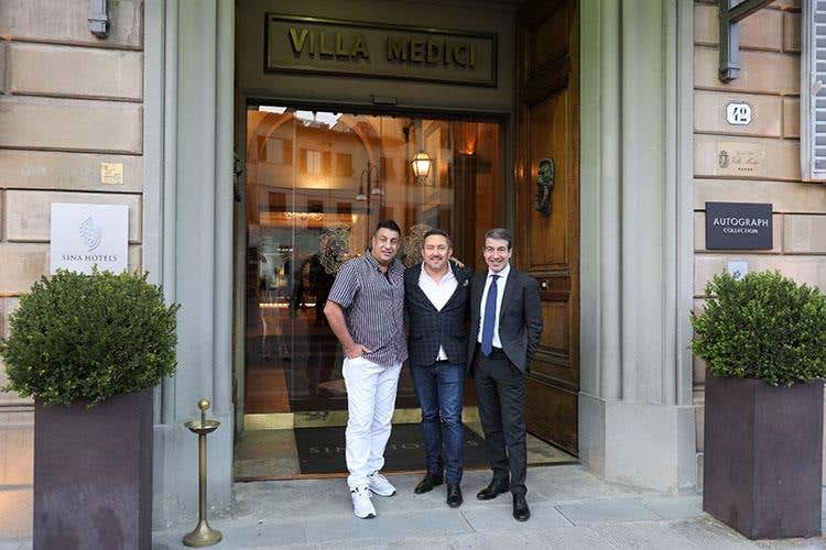 (Daniele Pescatore al Sina Villa Medici)