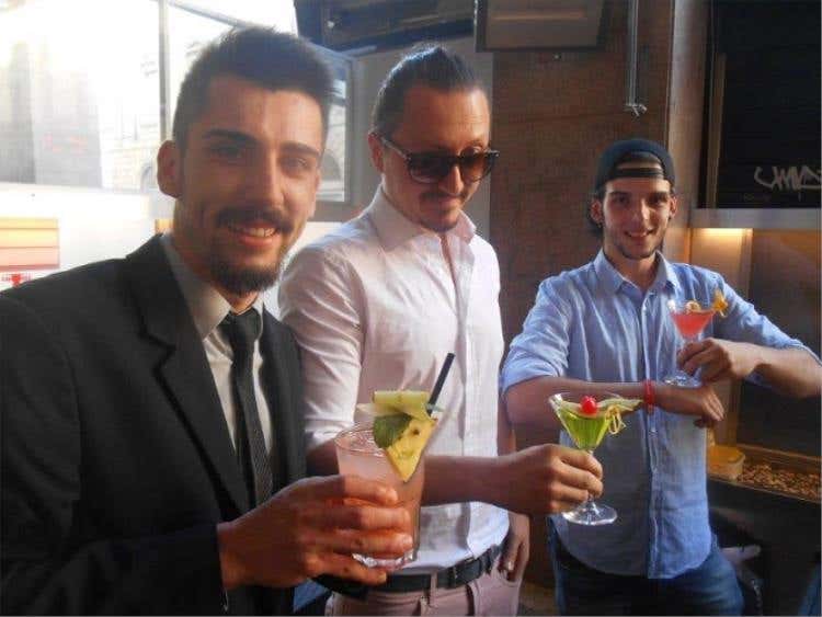 Christian Scagnetti, Gianluca Malinverni e Diego Dell'Anna