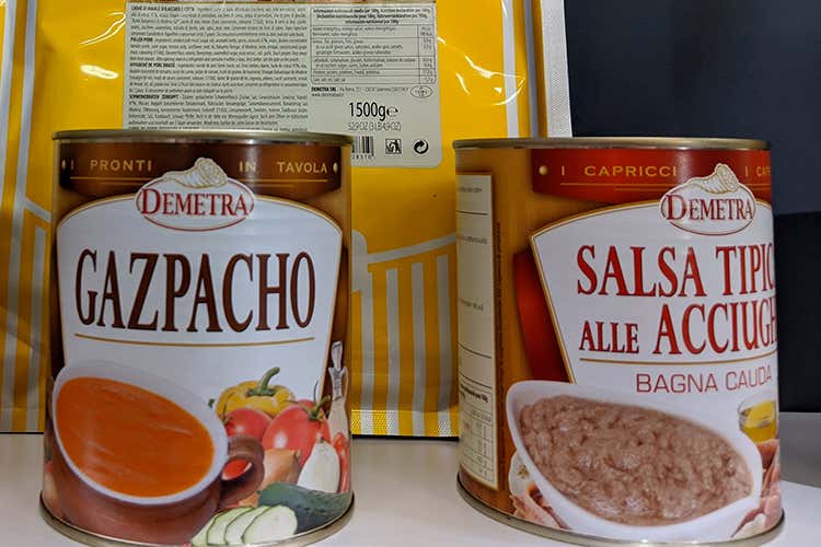 (Demetra, novità per la ristorazione 
Creme e ricette del territorio)