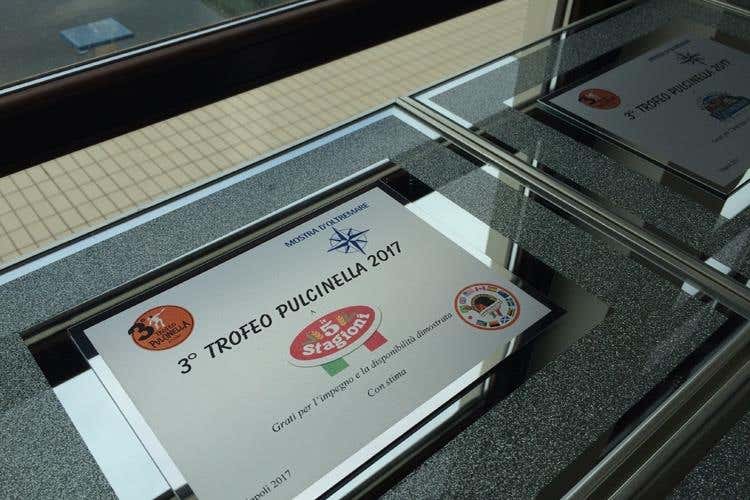 (Di Ceglie, Donzetti, E. Paolella, G. Paolella 
si aggiudicano il Trofeo Pulcinella)