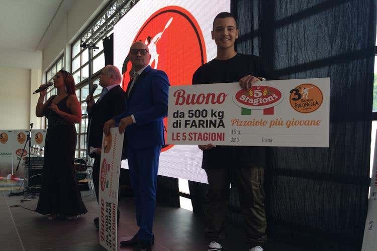 (Di Ceglie, Donzetti, E. Paolella, G. Paolella 
si aggiudicano il Trofeo Pulcinella)