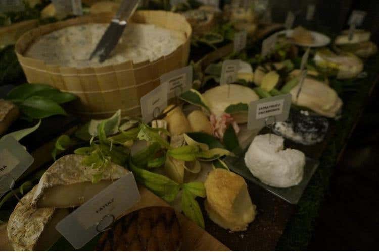 Selezione di formaggi