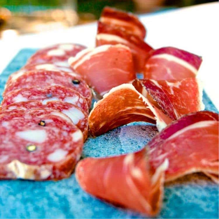 Prosciutto toscano e salame