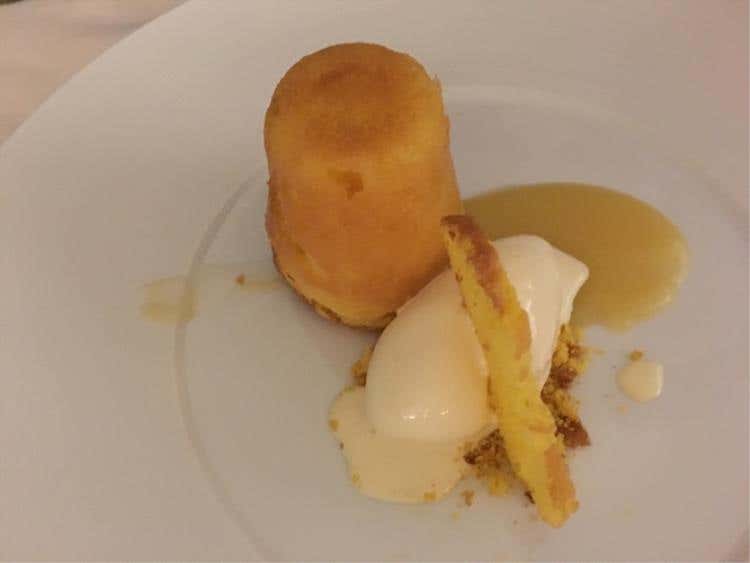 Crocchetta di patate al limone, salsa buona donna