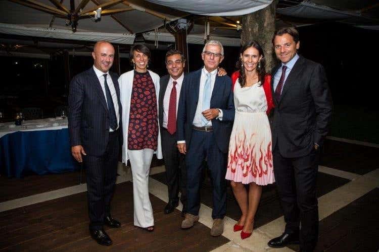 Gianluigi Nuzzi, Francesca e Andrea Vianello, Giuliano Giubilei, Camilla Lunelli e Alessio Vinci