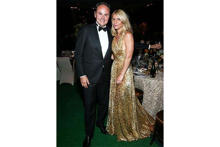 Matteo Lunelli e Claire Danes