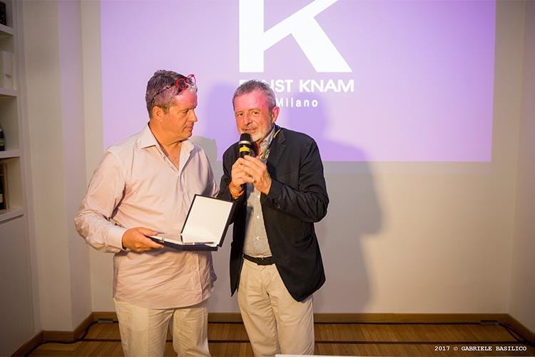 Ernst Knam e Alberto Lupini - Ernst Knam, 25 anni di pasticceria 
Ad omaggiarlo anche il Maestro Marchesi