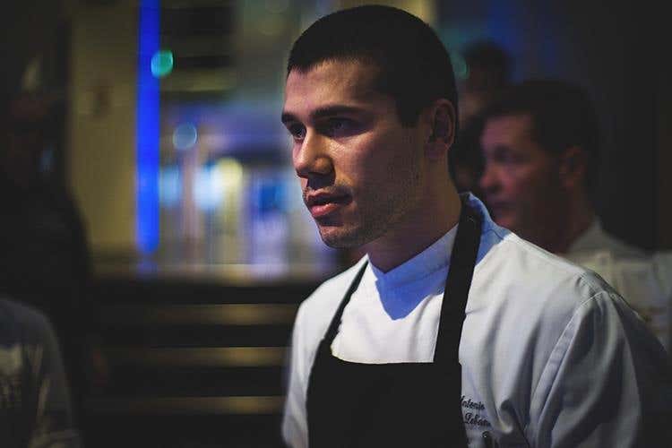 Antonio Lebano (Euro-Toques, alta cucina in tavola 
per la cena di gala al Gallia di Milano)