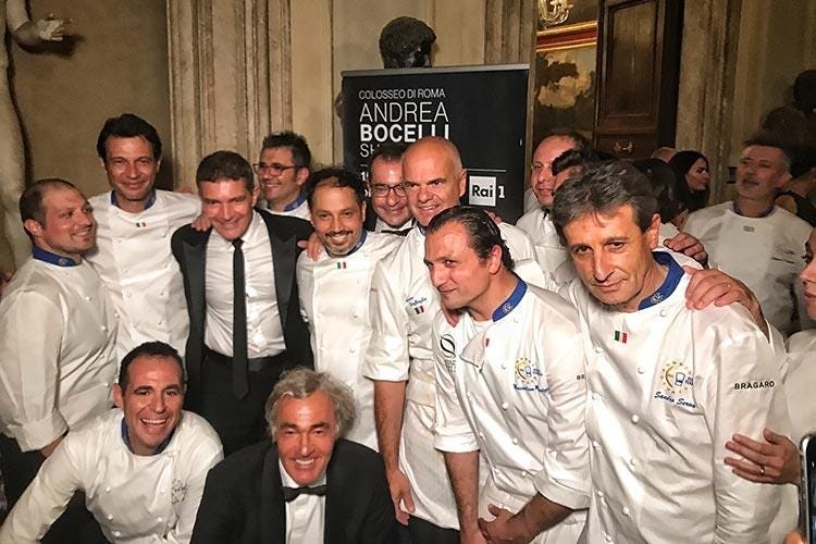 Euro-Toques, la solidarietà della cucina 
in tavola alla Celebrity Fight Night