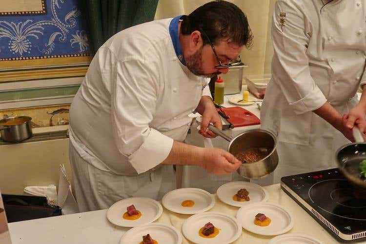 Massimo Mantarro - Manzo zucca e quinto quarto (Euro-Toques porta la Sicilia nel piatto Chiude in bellezza il Congresso Regionale