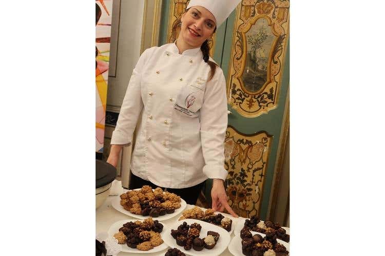 Lidia Calà - Tripudio di nocciole dei Nabrodi (Euro-Toques porta la Sicilia nel piatto Chiude in bellezza il Congresso Regionale