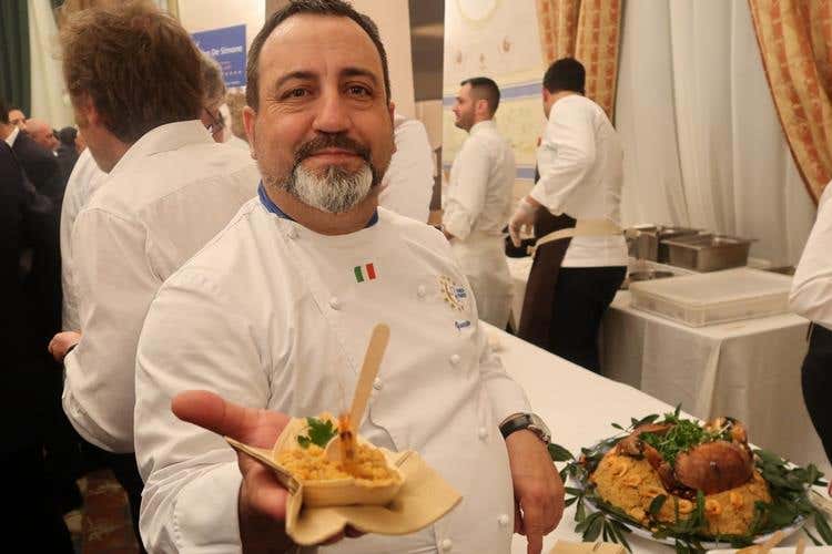 Giuseppe Triolo - Cous cous Diodoro (Euro-Toques porta la Sicilia nel piatto Chiude in bellezza il Congresso Regionale