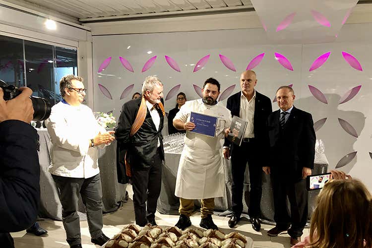 Paolo Gramaglia, Alberto Lupini, Giuseppe Mancino, Enrico Derflingher e Giuseppe Vaccarini (Euro-Toques, soci a quota 300 
In squadra anche Pepe e Bartolini)