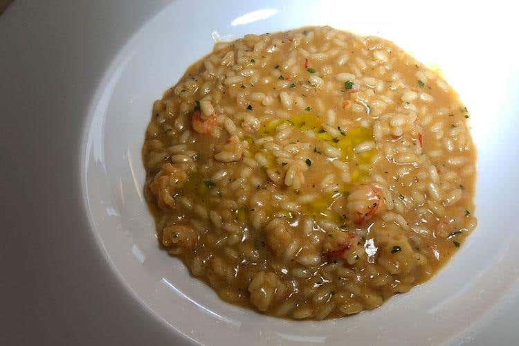 Risotto Campo dell'Oste Regina Vittoria - Enrico Derflingher (Euro-Toques valorizza il Trentino a tavola 
Un successo la cena al Dolomieu di Croatti)