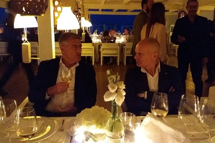Alfonso Pecoraro Scanio ed Enrico Derlingher - Euro-Toques, vince l'associazionismo 
Nuova guida e alta cucina in Puglia