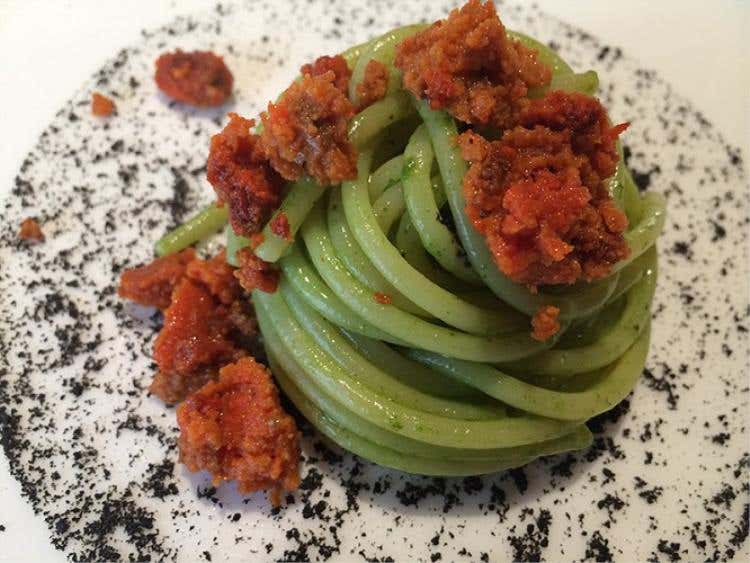 Spaghetti, ricci e clorofilla
