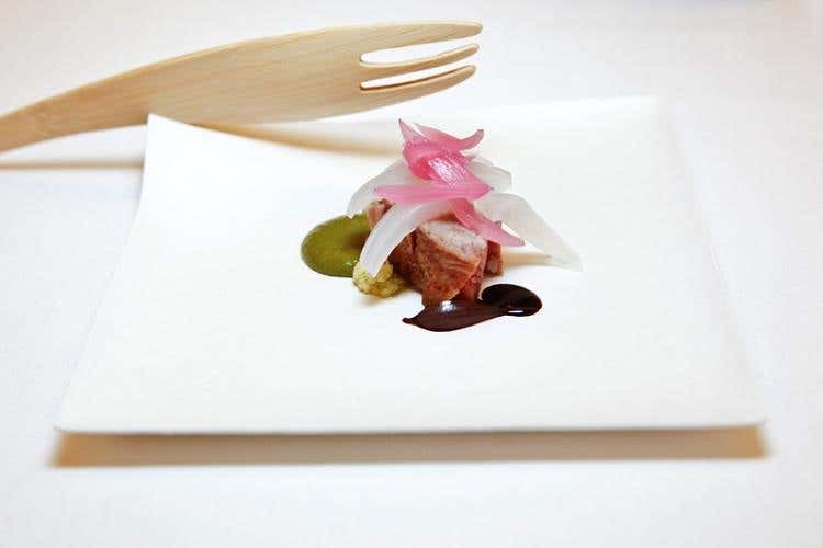 Scottata di manzo marinato