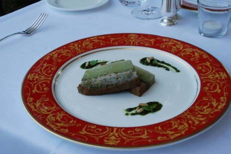 Terrina di basilico e olive