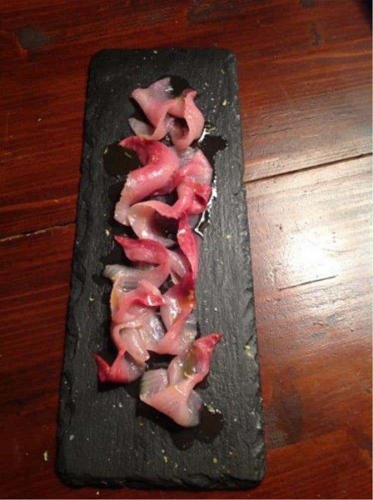 Sashimi di tonno