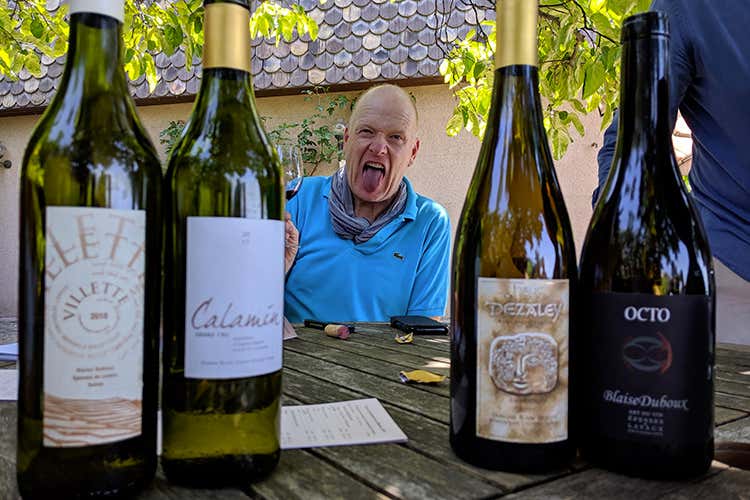 L'eccentrico produttore ed enologo Blais Du Bous 