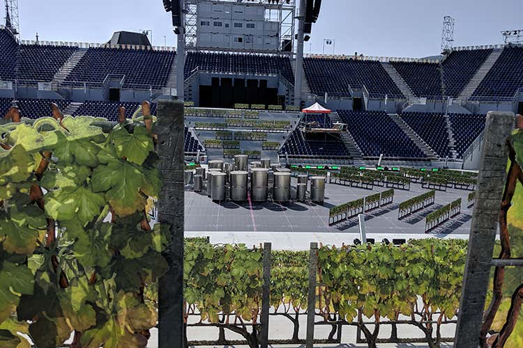 Il momento iniziale dello spettacolo (La Fête des Vignerons 
Cose da fare una volta nella vita)