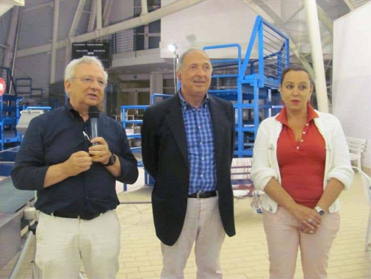 Luciano Mirandola, Angelo Serri e Catia Ciabattoni