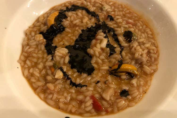 Risotto di mare (Giri di Vite 
La filosofia di Tenuta Sant'Antonio)