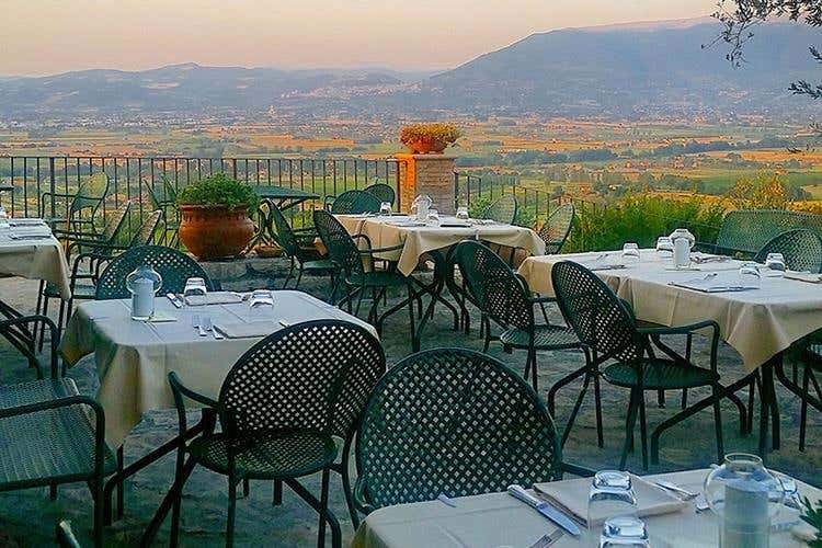 (Giulio Mannelli, evo di qualità 
in un'oasi di ospitalità in Umbria)