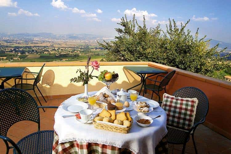 (Giulio Mannelli, evo di qualità 
in un'oasi di ospitalità in Umbria)