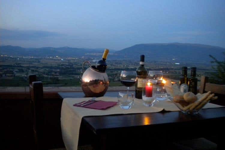 (Giulio Mannelli, evo di qualità 
in un'oasi di ospitalità in Umbria)