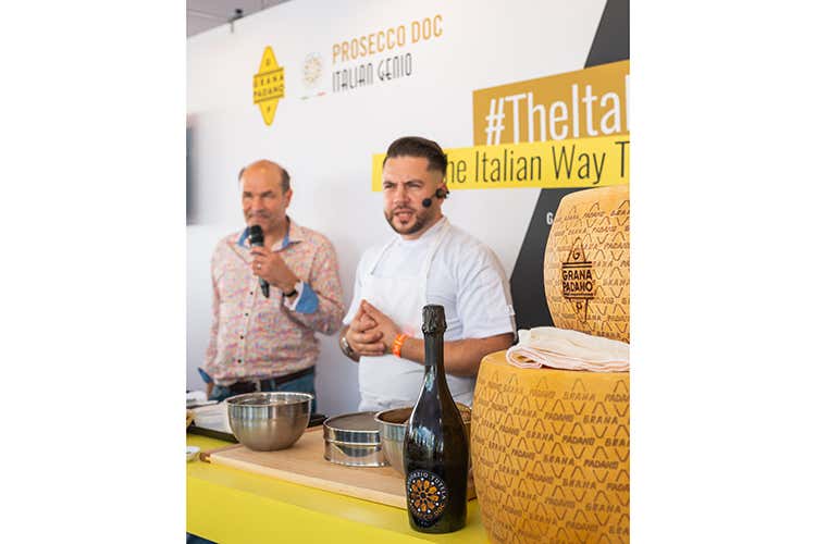 (Grana Padano Dop 
piace sempre più nel Regno Unito)