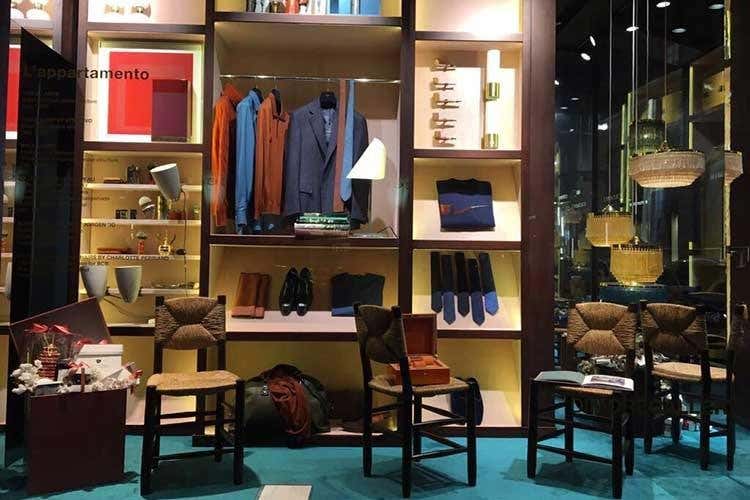 (I dolci di Da Vittorio per le feste 
in vetrina da Larusmiani a Milano)