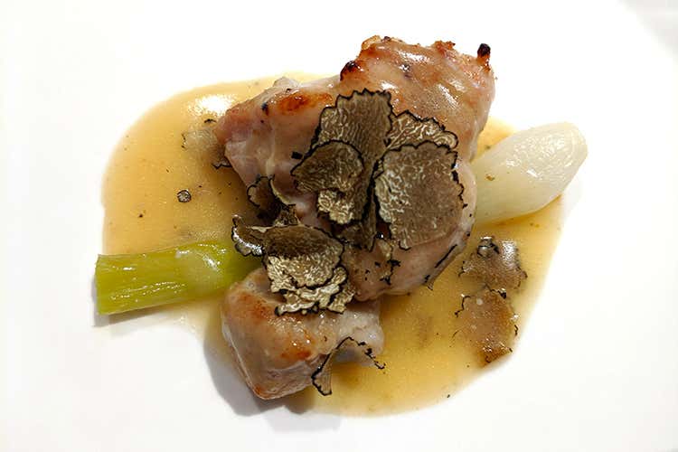 Animella, porro e tartufo (I menu scomposti dei fratelli Papa 
Sapori più intensi ad ogni portata)