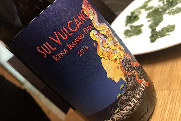 Etna Rosso 2016 “Sul Vulcano” di Donnafugata (I segreti più intimi del gardesano 
in tavola al Ristorante Alle Rose di Salò)