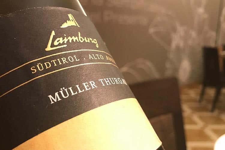 Müller Thurgau Laimburg (I segreti più intimi del gardesano 
in tavola al Ristorante Alle Rose di Salò)
