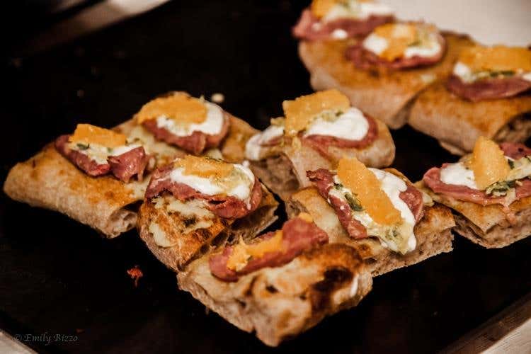 I talenti dell’arte bianca protagonisti 
con pane e mille porzioni di pizza (foto: Emily Bizzo)