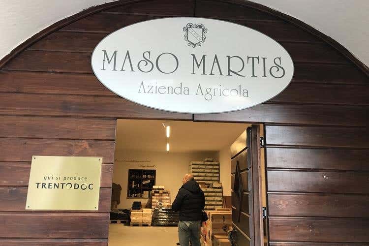 (I Trento Doc di Maso Martis 
Effervescenza delle Dolomiti)
