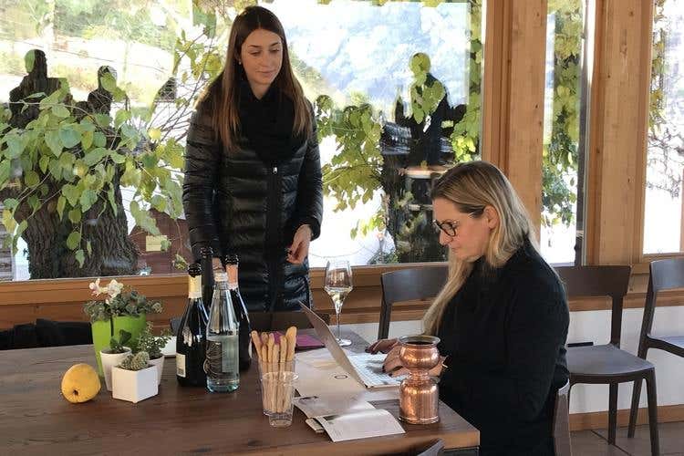 (I Trento Doc di Maso Martis 
Effervescenza delle Dolomiti)