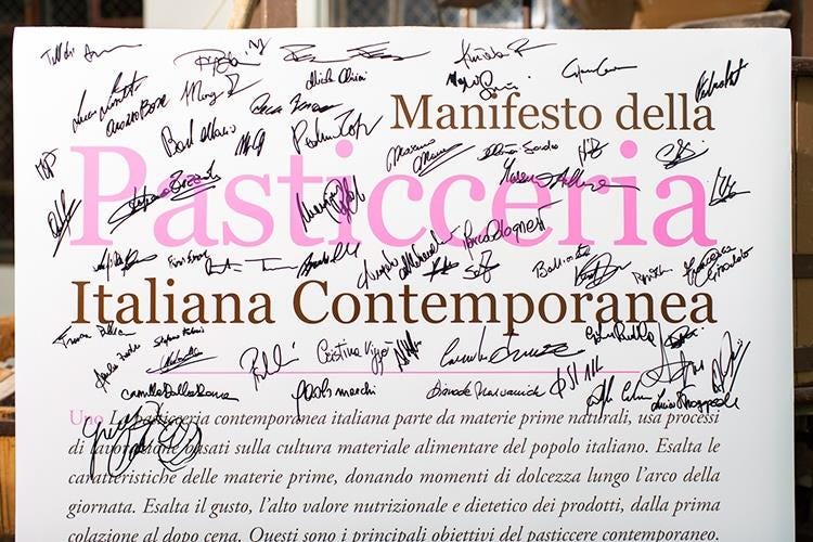 (Idee e valori della pasticceria italiana 
in un manifesto condiviso dai Maestri)