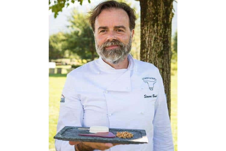 Simone Bonini (Il Bitto “sotto le stelle” a La Fiorida 
L'omaggio dai cuochi Euro-Toques & Co)