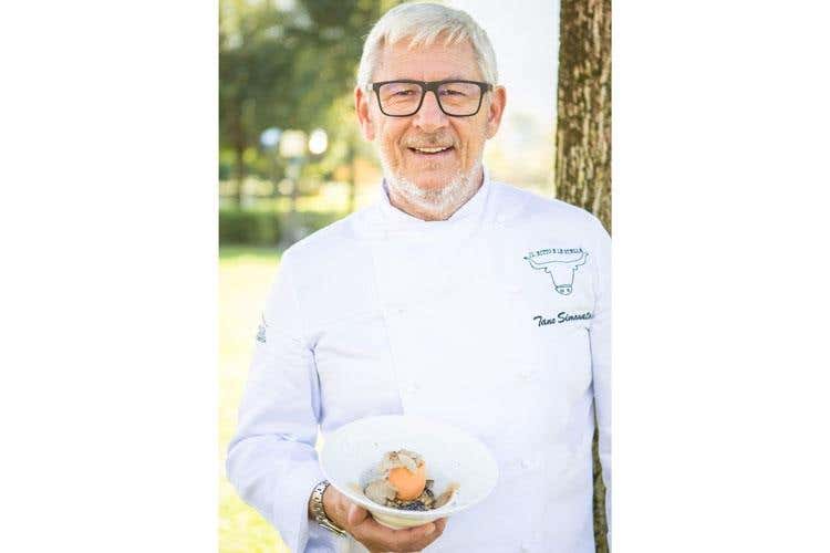 Tano Simonato (Il Bitto “sotto le stelle” a La Fiorida 
L'omaggio dai cuochi Euro-Toques & Co)