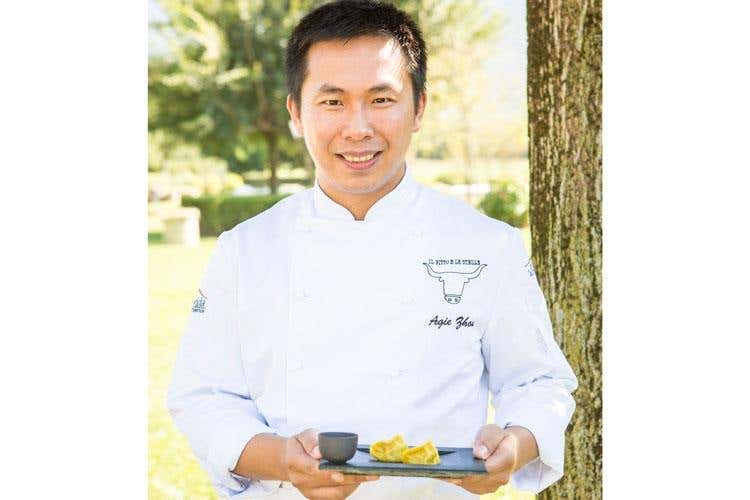 Agie Zhou (Il Bitto “sotto le stelle” a La Fiorida 
L'omaggio dai cuochi Euro-Toques & Co)