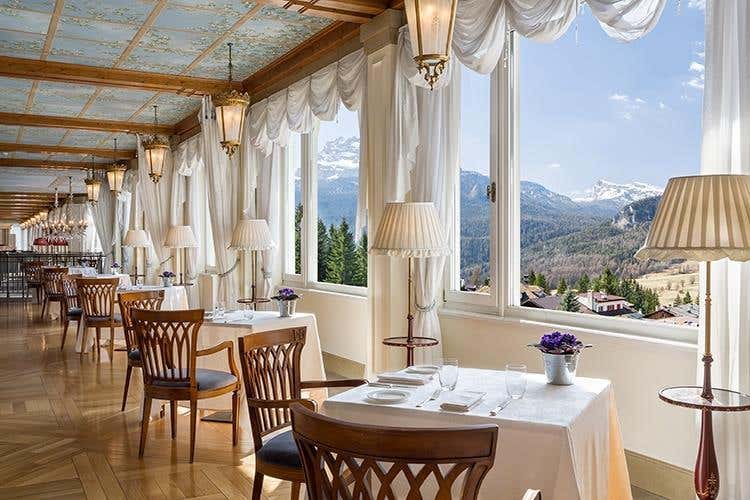 La Veranda (Il Cristallo di Cortina è Marriott 
Più ospiti internazionali, un'offerta a 360°)