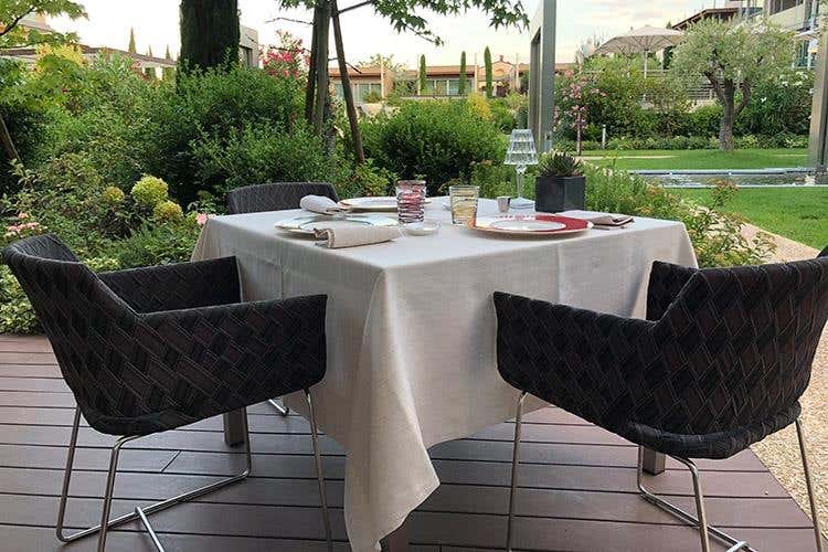 (Il Garda in tavola da Evo Bardolino 
Sana e stagionale, la cucina di Gottardello)