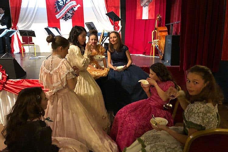 (Il mito di Sissi all'ombra delle Dolomiti 
tra bollicine Ferrari e piatti di Alfio Ghezzi)