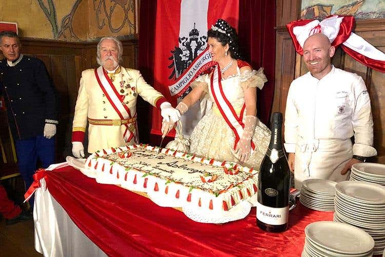 (Il mito di Sissi all'ombra delle Dolomiti 
tra bollicine Ferrari e piatti di Alfio Ghezzi)